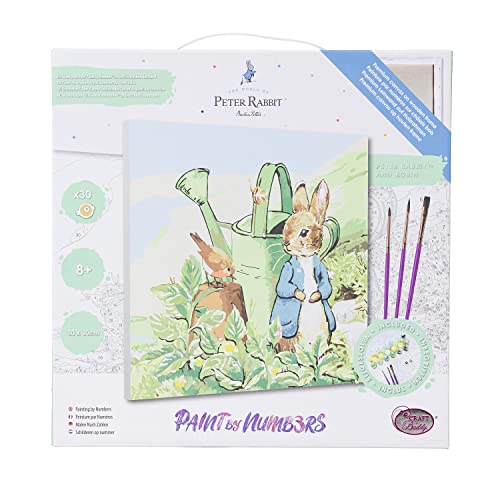 Peter Rabbit and Robin, 30x30cm Paint By Numbers Kit Peter Rabbit and Robin, 30x30cm Paint By Numbers Kit von CRYSTAL ART