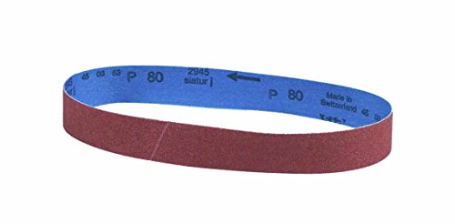 EISENBLÄTTER POLY-PTX Schleifband Edelkorund, 30 x 600 mm, Korn 180, 10er Pack – 49180 elastisch geflext zum Grobschleifen, Vorschleifen, Entzundern, Entrosten, Glätten etc. auf allen Metallen EISENBLÄTTER POLY-PTX Schleifband Edelkorund, 30 x 600 mm, Korn 180, 10er Pack – 49180 elastisch geflext zum Grobschleifen, Vorschleifen, Entzundern, Entrosten, Glätten etc. auf allen Metallen von CS Unitec
