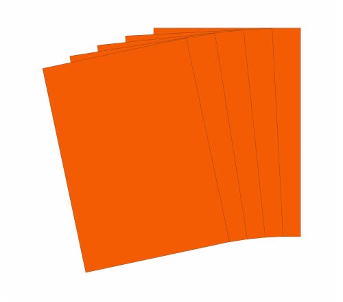 20 Blatt Qualitätspapier/Farbpapier/Kopierpapier A4 ORANGE 160g/qm Coloraction von CS Webkontor