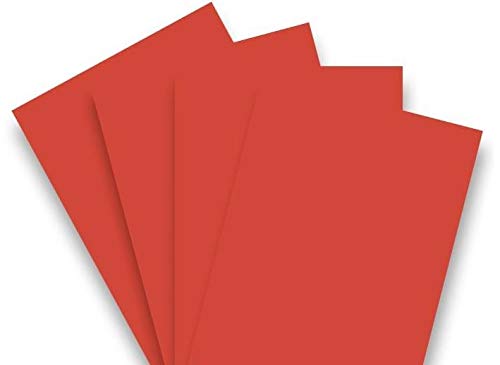 20 Blatt Qualitätspapier/Farbpapier/Kopierpapier A4 TIEFROT 160g/qm Coloraction von CS Webkontor