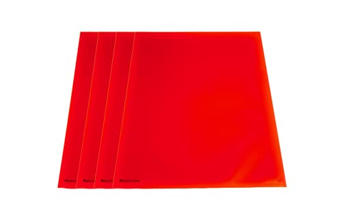 5 Stk. Sichthüllen A4 PP-Folie Aktenhüllen ROT 120 mµ genarbt 5 Stk. Sichthüllen A4 PP-Folie Aktenhüllen ROT 120 mµ genarbt von CS Webkontor