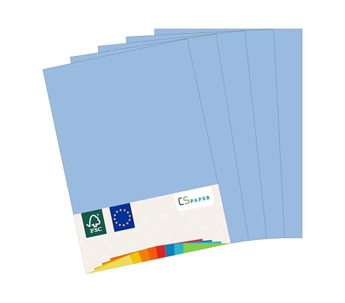 MADE IN EU 180 Blatt farbiges Papier VEILCHEN A4 80 g/m² CS Paper - Druckerpapier, Kopierpapier, Universalpapier zum Drucken, Basteln & Falten im Format DIN A4. Papier für den Heim- & Bürobedarf von CS Webkontor