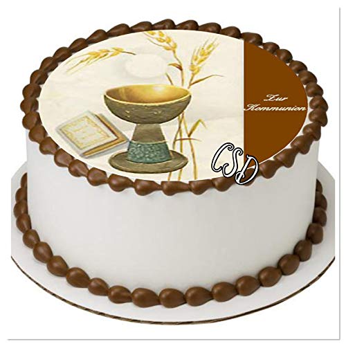 Tortenaufleger Kommunion, Essbares Tortenbild, Fototorte, Zuckerpapier Tortenaufleger Kommunion, Essbares Tortenbild, Fototorte, Zuckerpapier von CSD
