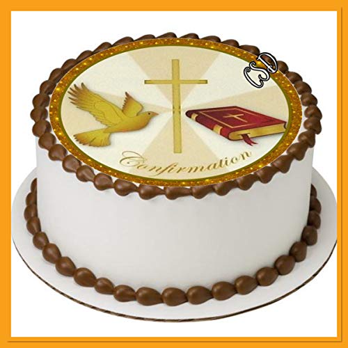 Tortenaufleger Konfirmation, Essbares Tortenbild, Fototorte, Zuckerpapier Tortenaufleger Konfirmation, Essbares Tortenbild, Fototorte, Zuckerpapier von CSD
