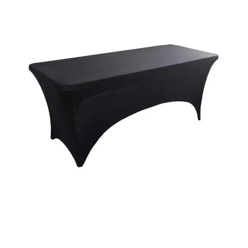 CSHWXY 1 Stück Tischdecke Spandex Abwaschbar Passgenaue Tischdekoration Tischdeko Hochzeit Hotel Geburtstag Küche Schwarz 122 x 65 x 75 cm CSHWXY 1 Stück Tischdecke Spandex Abwaschbar Passgenaue Tischdekoration Tischdeko Hochzeit Hotel Geburtstag Küche Schwarz 122 x 65 x 75 cm von CSHWXY