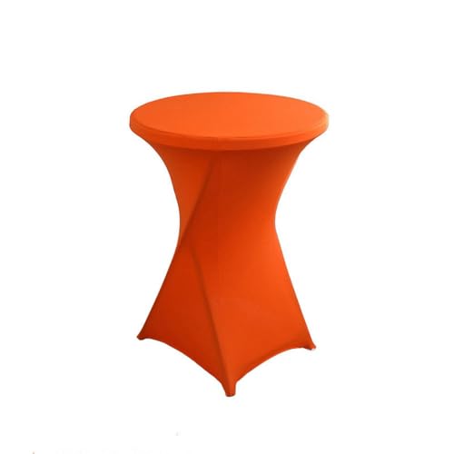 CSHWXY Hotel-Hochzeitsdekoration, Cocktailbar-Abdeckung, einfarbig, Polyester, rund, Bankett, elastisch, Safrangelb, 60 x 110 cm CSHWXY Hotel-Hochzeitsdekoration, Cocktailbar-Abdeckung, einfarbig, Polyester, rund, Bankett, elastisch, Safrangelb, 60 x 110 cm von CSHWXY
