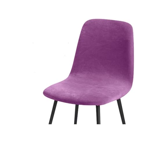 CSHWXY Stuhlbezug aus Samtstoff für das Wohnzimmer zu Hause, einfarbig, für Barbänke, Kurze Sitzgröße, 1 Stück, Samt, 18, 1 Stück von CSHWXY