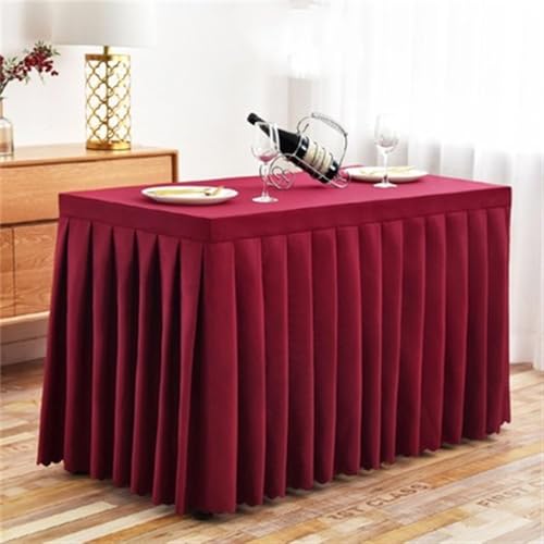 CSHWXY Tischhusse aus Polyester für Esszimmer, Hochzeit, Hotel, einfarbig, Verschiedene Größen optional, Mahagoni, 60 B x 183 L x 74 H cm CSHWXY Tischhusse aus Polyester für Esszimmer, Hochzeit, Hotel, einfarbig, Verschiedene Größen optional, Mahagoni, 60 B x 183 L x 74 H cm von CSHWXY