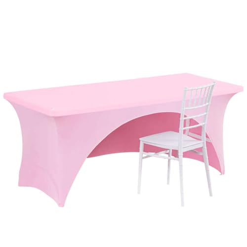 Dreiseitige Tischdecke, Party-Dessert-Tischdecke, Esstisch-Dekoration, Mesa, Pink, 183 x 76 x 76 cm Dreiseitige Tischdecke, Party-Dessert-Tischdecke, Esstisch-Dekoration, Mesa, Pink, 183 x 76 x 76 cm von CSHWXY
