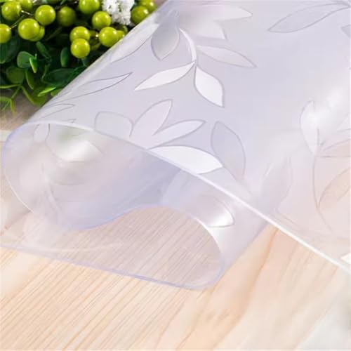 PVC-Tischset, Glas, weiche Stoff-Tischdecke, transparent, wasserdicht, für Wohnzimmer, Tischdecke, Dicke optional, Cosmos 2,0 mm, 70 x 110 cm PVC-Tischset, Glas, weiche Stoff-Tischdecke, transparent, wasserdicht, für Wohnzimmer, Tischdecke, Dicke optional, Cosmos 2,0 mm, 70 x 110 cm von CSHWXY