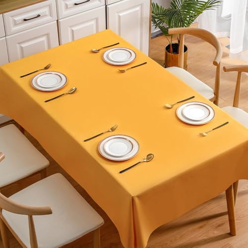 Rechteckige PVC-Tischdecke, Hoteltisch, ölbeständig, wasserdicht, Antifouling-Abdeckung, einfarbige Tischdecke für Mahlzeiten im Freien, B3126XC, 120 x 170 cm Rechteckige PVC-Tischdecke, Hoteltisch, ölbeständig, wasserdicht, Antifouling-Abdeckung, einfarbige Tischdecke für Mahlzeiten im Freien, B3126XC, 120 x 170 cm von CSHWXY