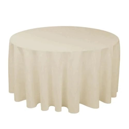 x runde Tischdecke, kreisförmige Tischdecke aus Polyester, blaues Polyester-Tischtuch für Hotelbankette, Geburtstagsfeiern, Tischdekoration, Champagner, Durchmesser 180 cm x runde Tischdecke, kreisförmige Tischdecke aus Polyester, blaues Polyester-Tischtuch für Hotelbankette, Geburtstagsfeiern, Tischdekoration, Champagner, Durchmesser 180 cm von CSHWXY