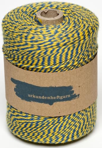 csk kontorbedarf Urkunden-Heftgarn blau/gelb Rolle ca. 360m csk kontorbedarf Urkunden-Heftgarn blau/gelb Rolle ca. 360m von CSK Kontorbedarf
