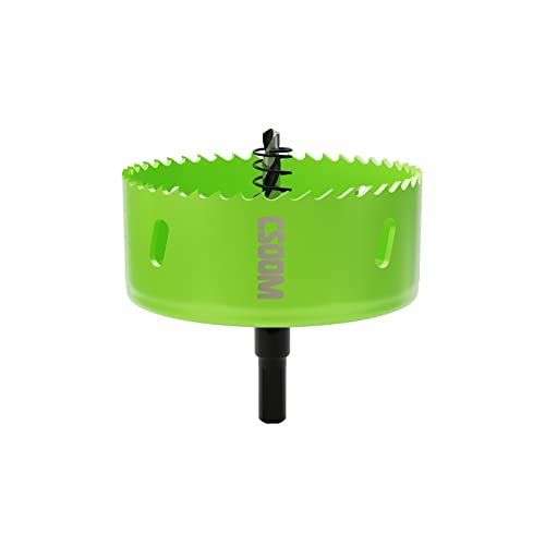 CSOOM 110mm M42 Bi-Metall-Lochsäge Bohrkrone Für Arbeiten in Gipskarton, Kunststoff, Holz, dünnes Metall, dünnem Stahl-blech, Hochleistungs-Bohrwerkzeug CSOOM 110mm M42 Bi-Metall-Lochsäge Bohrkrone Für Arbeiten in Gipskarton, Kunststoff, Holz, dünnes Metall, dünnem Stahl-blech, Hochleistungs-Bohrwerkzeug von CSOOM