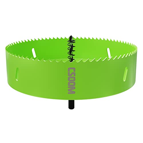 CSOOM 190mm M42 Bi-Metall-Lochsäge Bohrkrone Für Arbeiten in Gipskarton, Kunststoff, Holz, dünnes Metall, dünnem Stahl-blech, Hochleistungs-Bohrwerkzeug CSOOM 190mm M42 Bi-Metall-Lochsäge Bohrkrone Für Arbeiten in Gipskarton, Kunststoff, Holz, dünnes Metall, dünnem Stahl-blech, Hochleistungs-Bohrwerkzeug von CSOOM