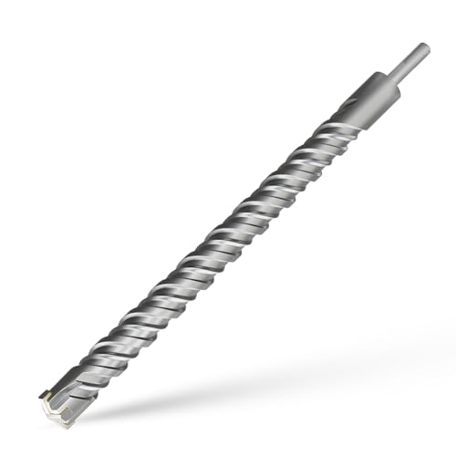 CSOOM SDS Plus Bohrer 26x350mm,Professionell Betonbohrer,Ideal zum Bohren in Stein, Beton, Naturstein, Ziegelmauer CSOOM SDS Plus Bohrer 26x350mm,Professionell Betonbohrer,Ideal zum Bohren in Stein, Beton, Naturstein, Ziegelmauer von CSOOM