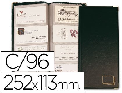 CSP - Kartenhülle NH-08-252 x 113 mm - Schwarz von CSP