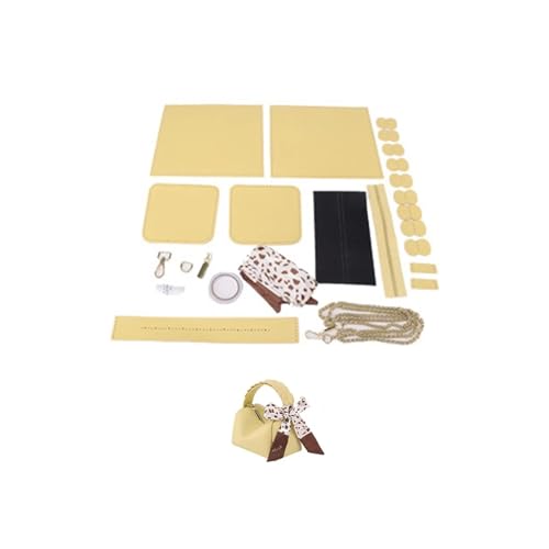 Bausatz zum Selbermachen von Taschen Zubehör Einfaches DIY-Handnähtaschen-Set Herstellungsset Handgefertigte Lederhandtasche Nähen Boston-Tasche mit Schultergurt for Frauen DIY PU Ledertasche Strickse Bausatz zum Selbermachen von Taschen Zubehör Einfaches DIY-Handnähtaschen-Set Herstellungsset Handgefertigte Lederhandtasche Nähen Boston-Tasche mit Schultergurt for Frauen DIY PU Ledertasche Strickse von CSSHNL
