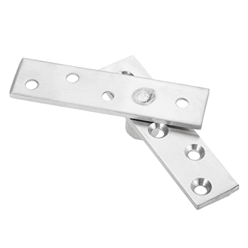 CSSQCSSUANB Klappscharniere, Scharnier, Türscharniere 1Set Tür-Drehscharniere 100mm Silber Edelstahl 360 Grad Türen Drehscharnier Auf und Ab Hardware Zubehör CSSQCSSUANB Klappscharniere, Scharnier, Türscharniere 1Set Tür-Drehscharniere 100mm Silber Edelstahl 360 Grad Türen Drehscharnier Auf und Ab Hardware Zubehör von CSSQCSSUANB