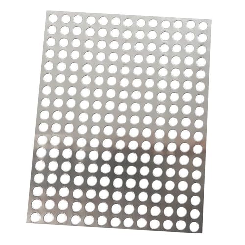 CSSQCSSUANB Perforiertes Metallblech, Metalllochplatte Lochblech aus Edelstahl 304, dekorativer Sieblochdurchmesser 8 mm (39 x 100 cm)(55x100cm) von CSSQCSSUANB