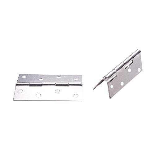 Klappscharniere, Scharnier, Türscharniere Scharniere, Hardware, 27 x 25 x 1,2 mm, for Schrank, Box, Mini-Fenster, Metall, Scharniere aus Edelstahl for Möbel, Schublade, Tür, Schrank, Kleiderschrank(4 Klappscharniere, Scharnier, Türscharniere Scharniere, Hardware, 27 x 25 x 1,2 mm, for Schrank, Box, Mini-Fenster, Metall, Scharniere aus Edelstahl for Möbel, Schublade, Tür, Schrank, Kleiderschrank(4 von CSSQCSSUANB