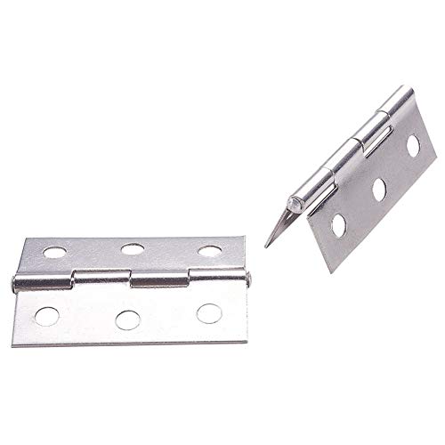 Klappscharniere, Scharnier, Türscharniere Scharniere, Hardware, 27 x 25 x 1,2 mm, for Schrank, Box, Mini-Fenster, Metall, Scharniere aus Edelstahl for Möbel, Schublade, Tür, Schrank, Kleiderschrank(2 Klappscharniere, Scharnier, Türscharniere Scharniere, Hardware, 27 x 25 x 1,2 mm, for Schrank, Box, Mini-Fenster, Metall, Scharniere aus Edelstahl for Möbel, Schublade, Tür, Schrank, Kleiderschrank(2 von CSSQCSSUANB