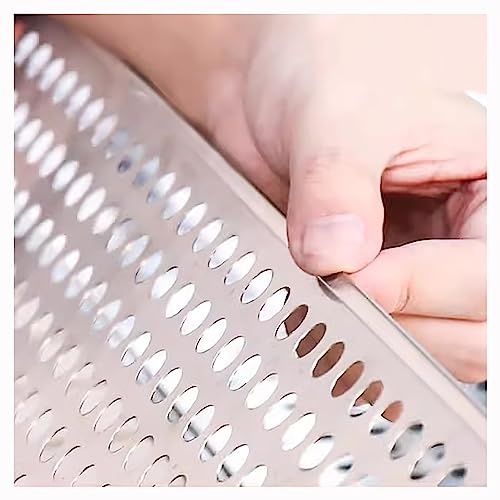 Perforiertes Metallblech, Metalllochplatte Leicht zu installierendes perforiertes Metallblech for Schutz des Balkons mit Bindehandschuhen, dekoratives Fenstergitter, 0,8 mm dick (Größe: 0,58 x 1 m)(0. Perforiertes Metallblech, Metalllochplatte Leicht zu installierendes perforiertes Metallblech for Schutz des Balkons mit Bindehandschuhen, dekoratives Fenstergitter, 0,8 mm dick (Größe: 0,58 x 1 m)(0. von CSSQCSSUANB