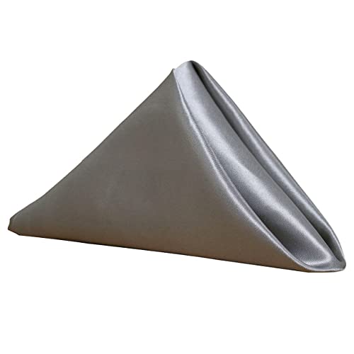 Servietten, Stoffservietten Serviettenstoff, 10 Stück, 30 x 30 cm, quadratisch, Satinstoff, Servietten, Taschentuch for Hotel, Zuhause, Hochzeit, Dekoration, Tischtuch (A)(T03) von CSSQCSSUANB