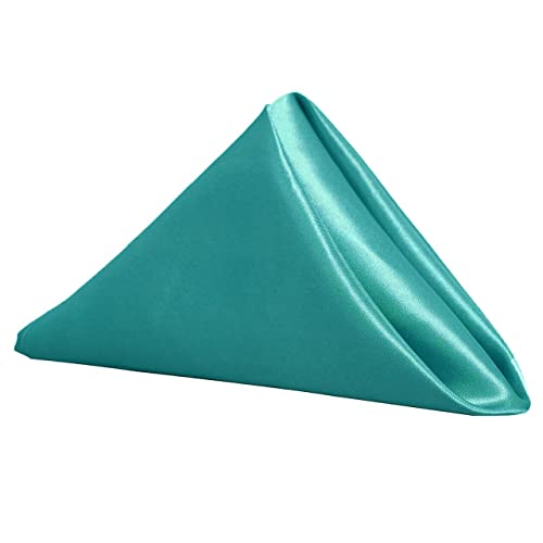 Servietten, Stoffservietten Serviettenstoff, 10 Stück, 30 x 30 cm, quadratisch, Satinstoff, Servietten, Taschentuch for Hotel, Zuhause, Hochzeit, Dekoration, Tischtuch (A)(T12) von CSSQCSSUANB