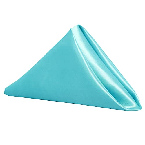 Servietten, Stoffservietten Serviettenstoff, 10 Stück, 30 x 30 cm, quadratisch, Satinstoff, Servietten, Taschentuch for Hotel, Zuhause, Hochzeit, Dekoration, Tischtuch (A)(T15) von CSSQCSSUANB