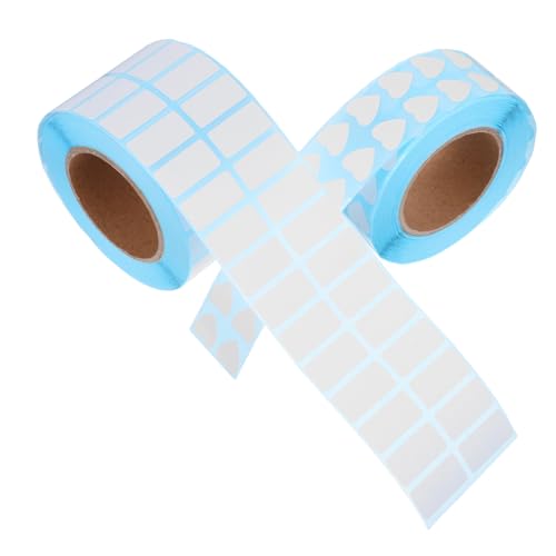 2 Rollen Etikettenaufkleber, selbstklebende beschreibbare Aufkleber, abnehmbare Blanko-Etiketten, für Behälter, Körbe, Gläser, Flaschen, Aufbewahrungsbehälter 2 Rollen Etikettenaufkleber, selbstklebende beschreibbare Aufkleber, abnehmbare Blanko-Etiketten, für Behälter, Körbe, Gläser, Flaschen, Aufbewahrungsbehälter von CSXMONEY