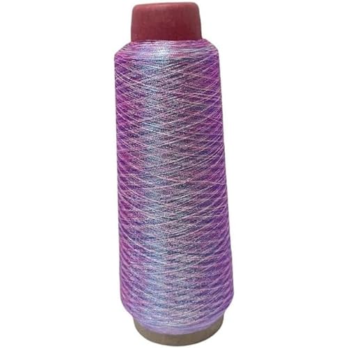 3200M Metallic Stickmaschinengarn, Glitzer Polyester Nähgarn für Stickerei und dekoratives Nähen (#02 MO29) von CSXMONEY