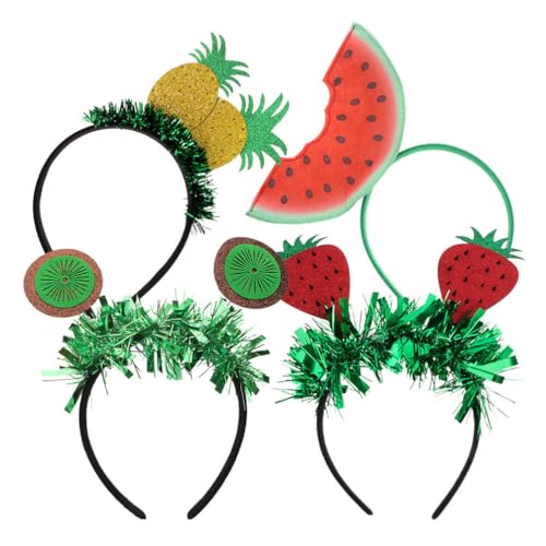 CSXMONEY Haarreif für Obst und Gemüse, Party-Kostüm, Haarschmuck, Hawaii-Party, Haarschmuck, 4 Stück CSXMONEY Haarreif für Obst und Gemüse, Party-Kostüm, Haarschmuck, Hawaii-Party, Haarschmuck, 4 Stück von CSXMONEY