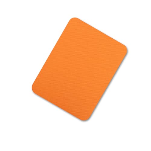 Stoff-Reparaturflicken, zum Aufbügeln, für Kleidungsreparatur, handgefertigte Kleidungszubehör, 10 Stück (orange) von CSXMONEY