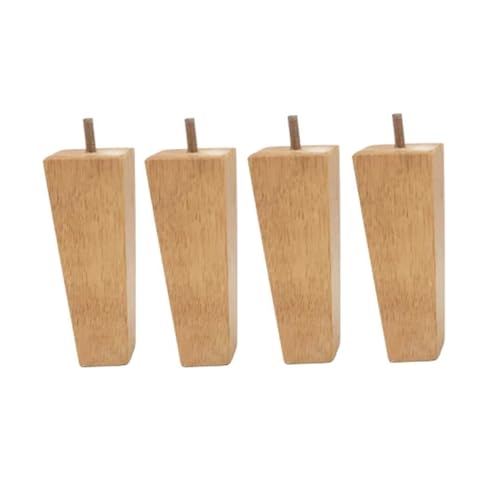 CSYQPDMBDL Holz-Möbelbeine, Massivholz-Möbelbeine, Massivholz-Sofafüße, M8-Möbelbeine, Tischbeine, Holzfüße (15 cm) von CSYQPDMBDL