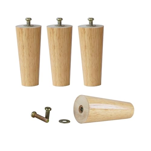 CSYQPDMBDL Holz-Möbelbeine, Massivholz-Möbelbeine, Sofa-Holzfüße, Massivholz-Möbelbeine, Sofabeine, TV-Schrankbeine, Stützfüße (23,1 cm) von CSYQPDMBDL