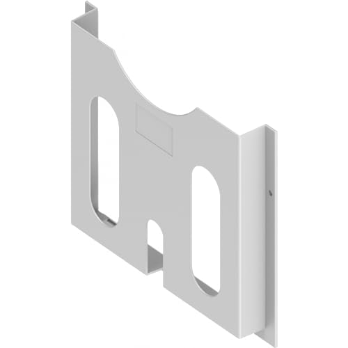 1x Schaltplantasche DIN A4 Schraubar selbstklebend Lichtgrau Dokument Aufbewahrung Kühlschrank RAL7035 Schaltschrank 1C13-U1 von CTA Dichtungen