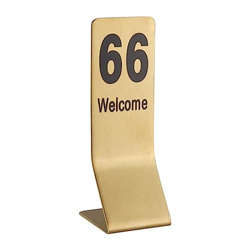CTCOIJRN Metal Gold Premium Place Card Holder 10 Pcs Double Sided Table Number Stand Table Card Holder for Dinner Parties Banquet Event(44936) von CTCOIJRN