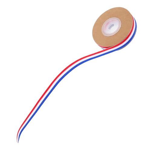 CTIRCHIU 1 Rolle Gestreiftes Geschenkband aus Yards Tricolor für Diy Bastelprojekte Medaillenverpackung und Festliche Anlässe CTIRCHIU 1 Rolle Gestreiftes Geschenkband aus Yards Tricolor für Diy Bastelprojekte Medaillenverpackung und Festliche Anlässe von CTIRCHIU