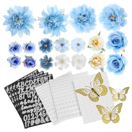 CTIRCHIU 1 Satz Abschlussmützen Dekorationsset für Diy Abschlussfeiern Einzigartige Blumen und Schmetterlingsakzente für Abschlusskappen Dekorationen und Fotomöglichkeiten CTIRCHIU 1 Satz Abschlussmützen Dekorationsset für Diy Abschlussfeiern Einzigartige Blumen und Schmetterlingsakzente für Abschlusskappen Dekorationen und Fotomöglichkeiten von CTIRCHIU