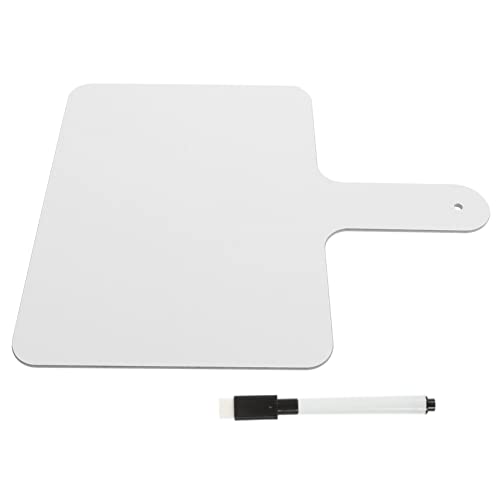 CTIRCHIU 1 Satz Handheld Whiteboard Doppelseitiges Abwischbares Zeichenboard für Unterricht Sportevents und Kreative Projekte Teilig mit Stift CTIRCHIU 1 Satz Handheld Whiteboard Doppelseitiges Abwischbares Zeichenboard für Unterricht Sportevents und Kreative Projekte Teilig mit Stift von CTIRCHIU