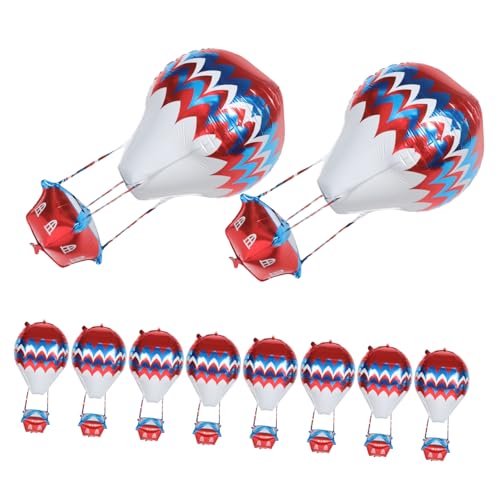 CTIRCHIU 10 Stück Große Aluminiumfolie Luftballons Bunte Heißluftballon Dekoration für Geburtstagsfeiern und Veranstaltungen Robust Wiederverwendbar Leicht zu Handhaben Einzigartiges Design CTIRCHIU 10 Stück Große Aluminiumfolie Luftballons Bunte Heißluftballon Dekoration für Geburtstagsfeiern und Veranstaltungen Robust Wiederverwendbar Leicht zu Handhaben Einzigartiges Design von CTIRCHIU