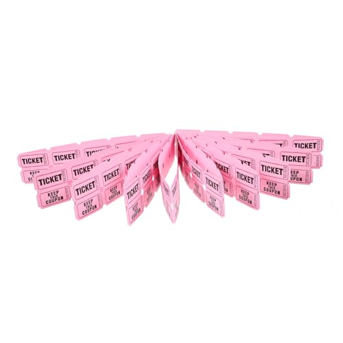 CTIRCHIU 100Stücke Raffle Tickets Tickets für Veranstaltungen Partys Einfache Handhabung für Spiele und Aktivitäten CTIRCHIU 100Stücke Raffle Tickets Tickets für Veranstaltungen Partys Einfache Handhabung für Spiele und Aktivitäten von CTIRCHIU
