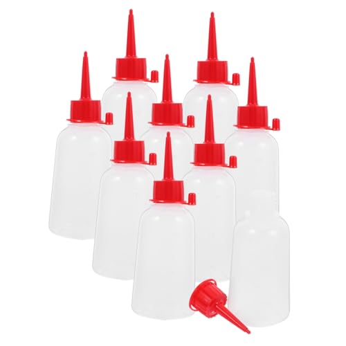 CTIRCHIU 10Stücke Durchsichtige Quetschflaschen mit Applikatorspitze Kleine Kunststoff Kleberflaschen für Acrylfarben Kunsthandwerk und DIY Projekte CTIRCHIU 10Stücke Durchsichtige Quetschflaschen mit Applikatorspitze Kleine Kunststoff Kleberflaschen für Acrylfarben Kunsthandwerk und DIY Projekte von CTIRCHIU