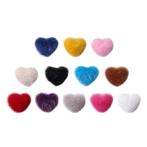 CTIRCHIU 12Stücke Magnetisches Nagel Plüsch Ball Flauschige Herzform für DIY Nagelkunst für Maniküre zu Hause Nail Art Salon CTIRCHIU 12Stücke Magnetisches Nagel Plüsch Ball Flauschige Herzform für DIY Nagelkunst für Maniküre zu Hause Nail Art Salon von CTIRCHIU