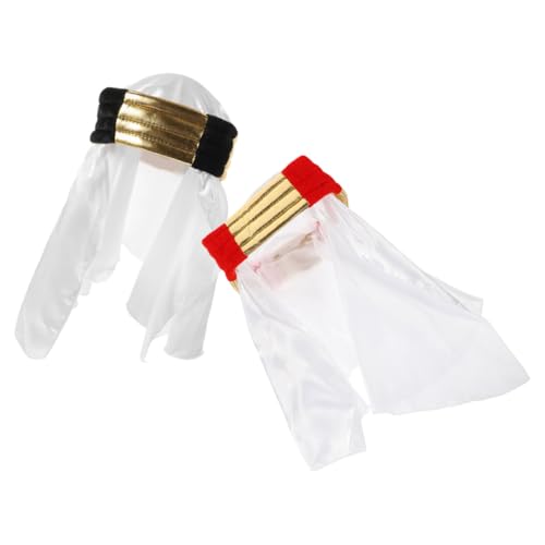 CTIRCHIU 2 Stück Arabischer Cosplay hut Schwarz und Rot Stilvolle Kopfbedeckung für Festival Party Bühnenauftritt und Halloween Leichte Arabische Verkleidung mit Sicherem Material CTIRCHIU 2 Stück Arabischer Cosplay hut Schwarz und Rot Stilvolle Kopfbedeckung für Festival Party Bühnenauftritt und Halloween Leichte Arabische Verkleidung mit Sicherem Material von CTIRCHIU