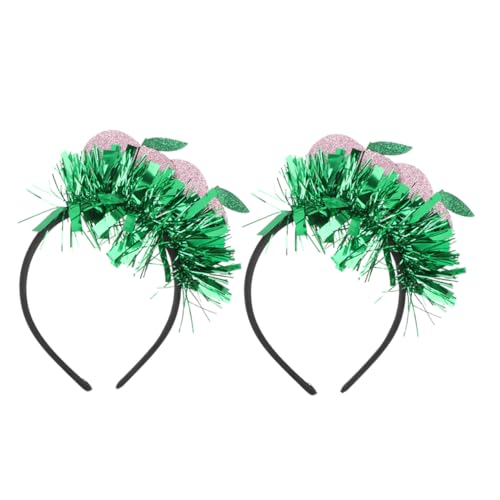 CTIRCHIU 2 Stück Hawaiianische Haarschmuck Haarband Luau Party Kopfschmuck mit Glitzer für Strandvergnügen CTIRCHIU 2 Stück Hawaiianische Haarschmuck Haarband Luau Party Kopfschmuck mit Glitzer für Strandvergnügen von CTIRCHIU