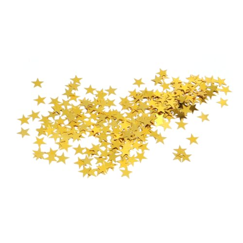 CTIRCHIU 2000 Stück Goldfarbenes Konfetti Kleine Dekorative Tischdeko für Hochzeit Geburtstag Party Bunte Sternform Deko für Festliche Anlässe CTIRCHIU 2000 Stück Goldfarbenes Konfetti Kleine Dekorative Tischdeko für Hochzeit Geburtstag Party Bunte Sternform Deko für Festliche Anlässe von CTIRCHIU