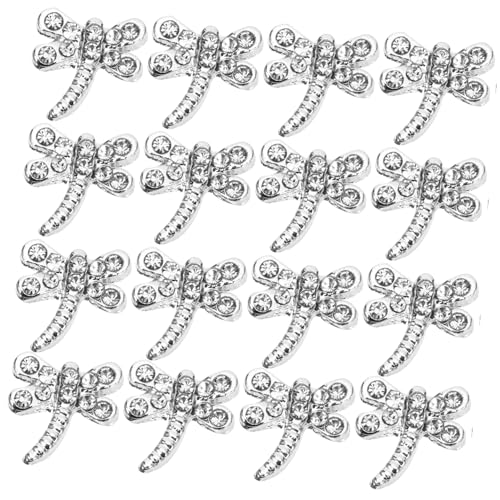 CTIRCHIU 20Stücke Libellen Nagel Charms Bling Nageldekorationen für Maniküre DIY Geeignet für Nagelkunstliebhaber und Professionelle Salons mit Handwerkskunst und Einfachem CTIRCHIU 20Stücke Libellen Nagel Charms Bling Nageldekorationen für Maniküre DIY Geeignet für Nagelkunstliebhaber und Professionelle Salons mit Handwerkskunst und Einfachem von CTIRCHIU
