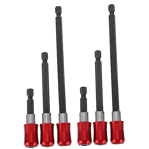 CTIRCHIU 2Sätze Magnetischer Bithalter Teiliges Schnellwechsel Adapterkit mit Sechskantschaft für Bohrer und Schlagschrauber Hohe Verschleißfestigkeit von CTIRCHIU